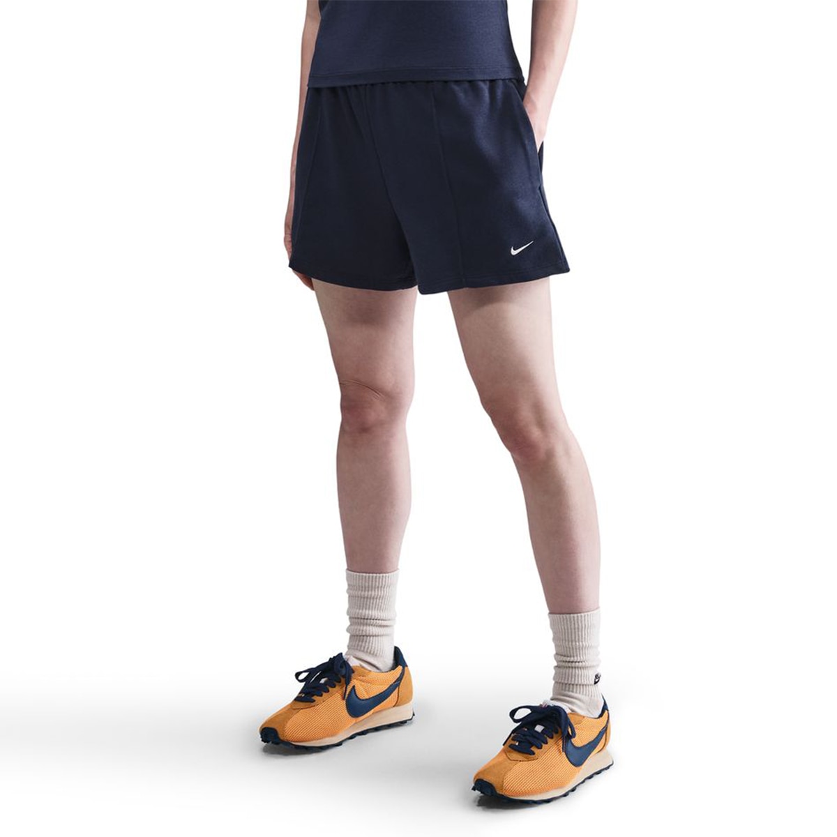 Nike - Pantalón corto de mujer Sportswear Chill Terry Nike.