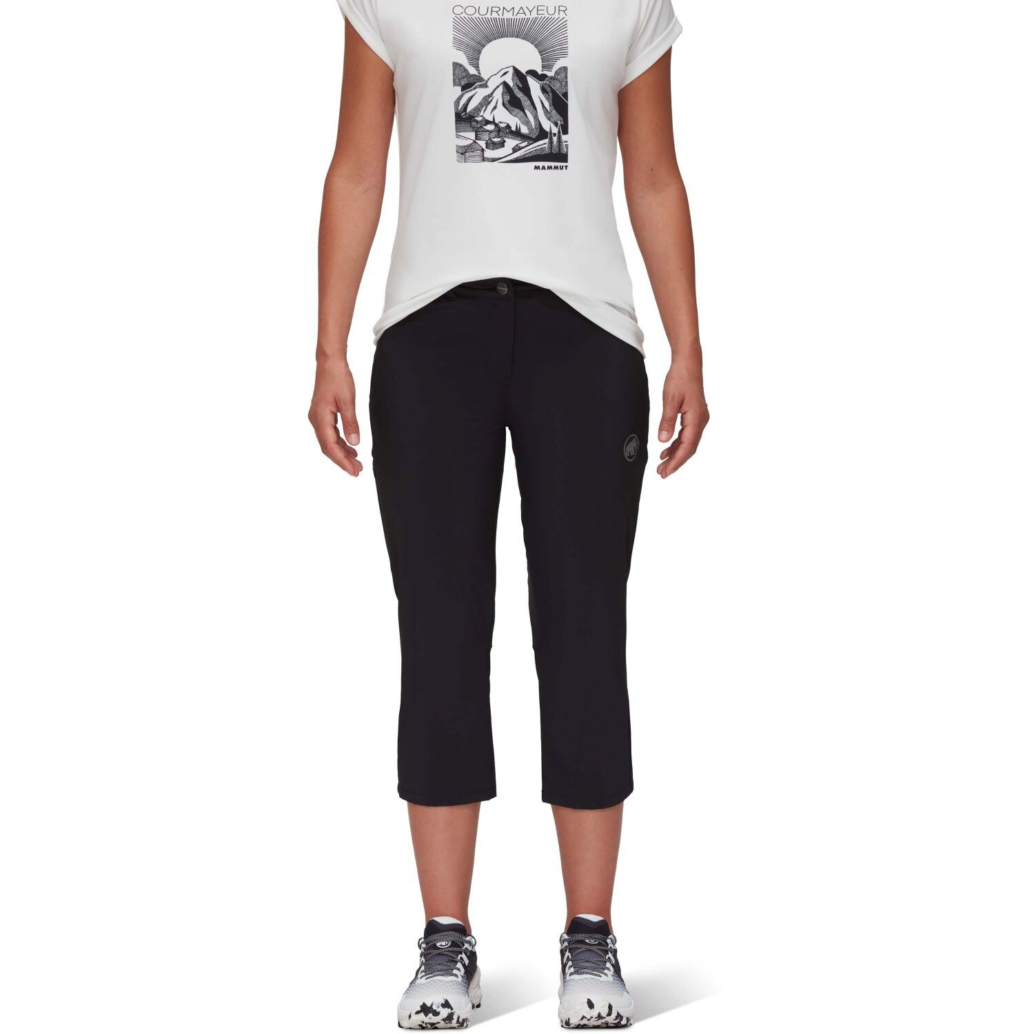 Mammut - Pantalón de montaña de mujer CAPRI RUNBOLD Mammut.