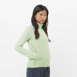 Salomon – Chaqueta de cremallera completa de mujer ESSENTIAL LIGHTWARM HYBRID Salomon. | El Corte Inglés — Fitness y Deportes