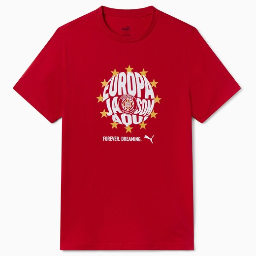 Puma – Camiseta unisex Europa Tee Girona FC Puma. | El Corte Inglés — Fitness y Deportes