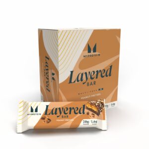 💪 Barrita proteica Layered – 6 x 60g – Chocolate Peanut Pretzel | Myprotein ES — 50% OFF