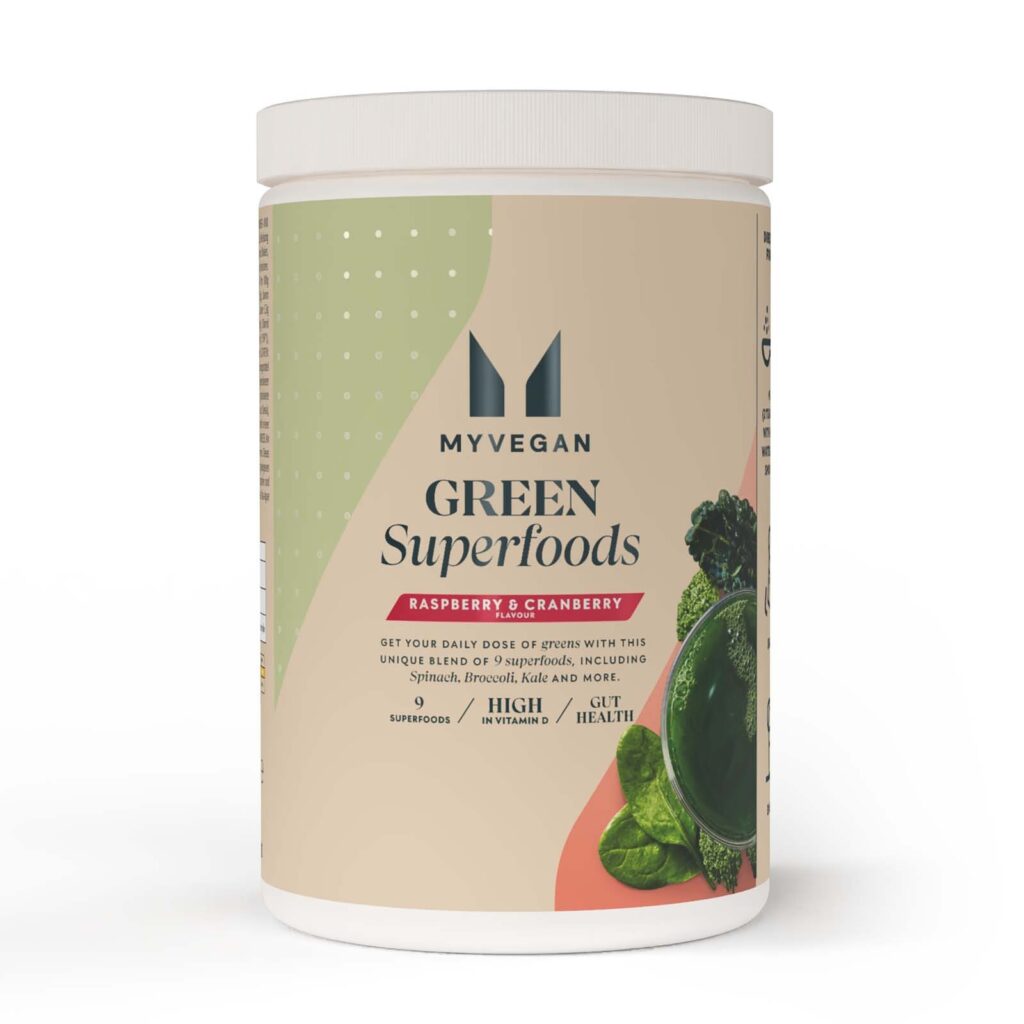 💪 Mezcla vegetal de superalimentos – 50raciones – Frambuesa y Arándano | Myprotein ES — 50% OFF