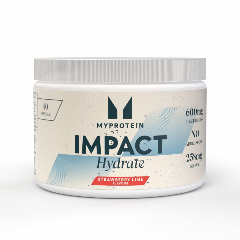 💪 Impact Hydrate – 40raciones – Fresa y Lima | Myprotein ES — 30% OFF