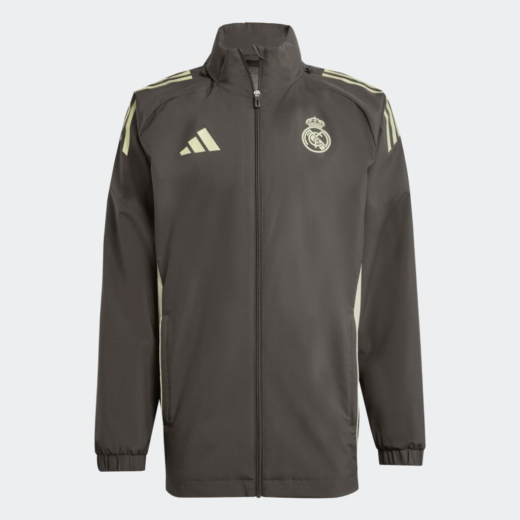 adidas – Chaqueta de hombre Real Madrid CF 2025-2026 Tiro 25 Competition All-Weather Adidas. | El Corte Inglés — Fitness y Deportes
