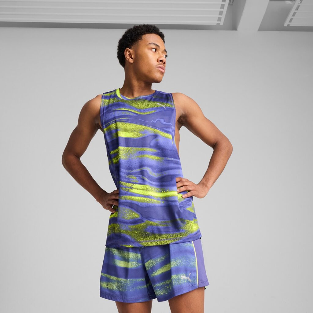 Puma – Camiseta sin mangas de hombre M RUN VELOCITY AOP TANK (POLY) Puma. | El Corte Inglés — Fitness y Deportes