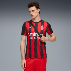 Puma – Camiseta de fútbol de Hombre ACM Home Jersey Replica Puma. | El Corte Inglés — Fitness y Deportes