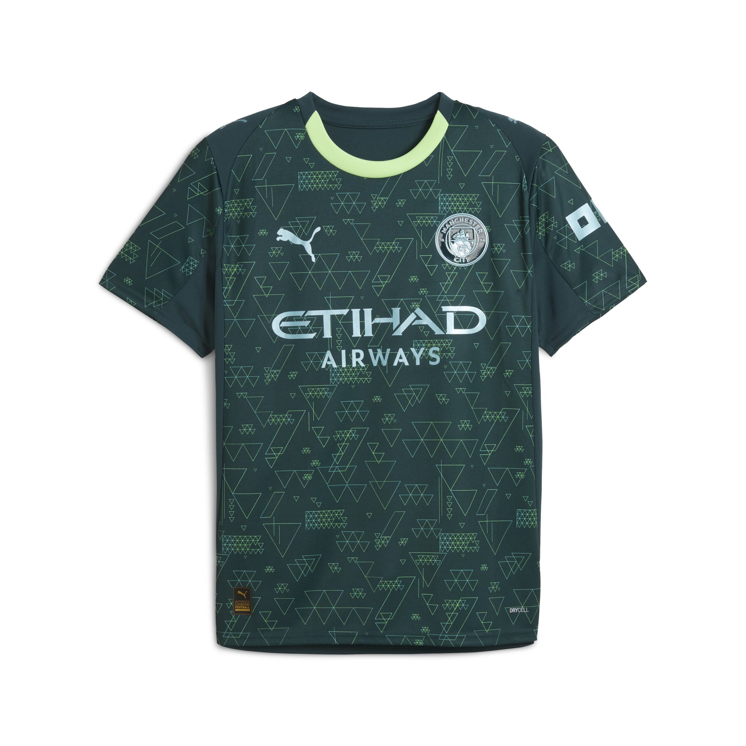 Puma - Camiseta de fútbol de Hombre MCFC 4th Jersey Replica Puma.