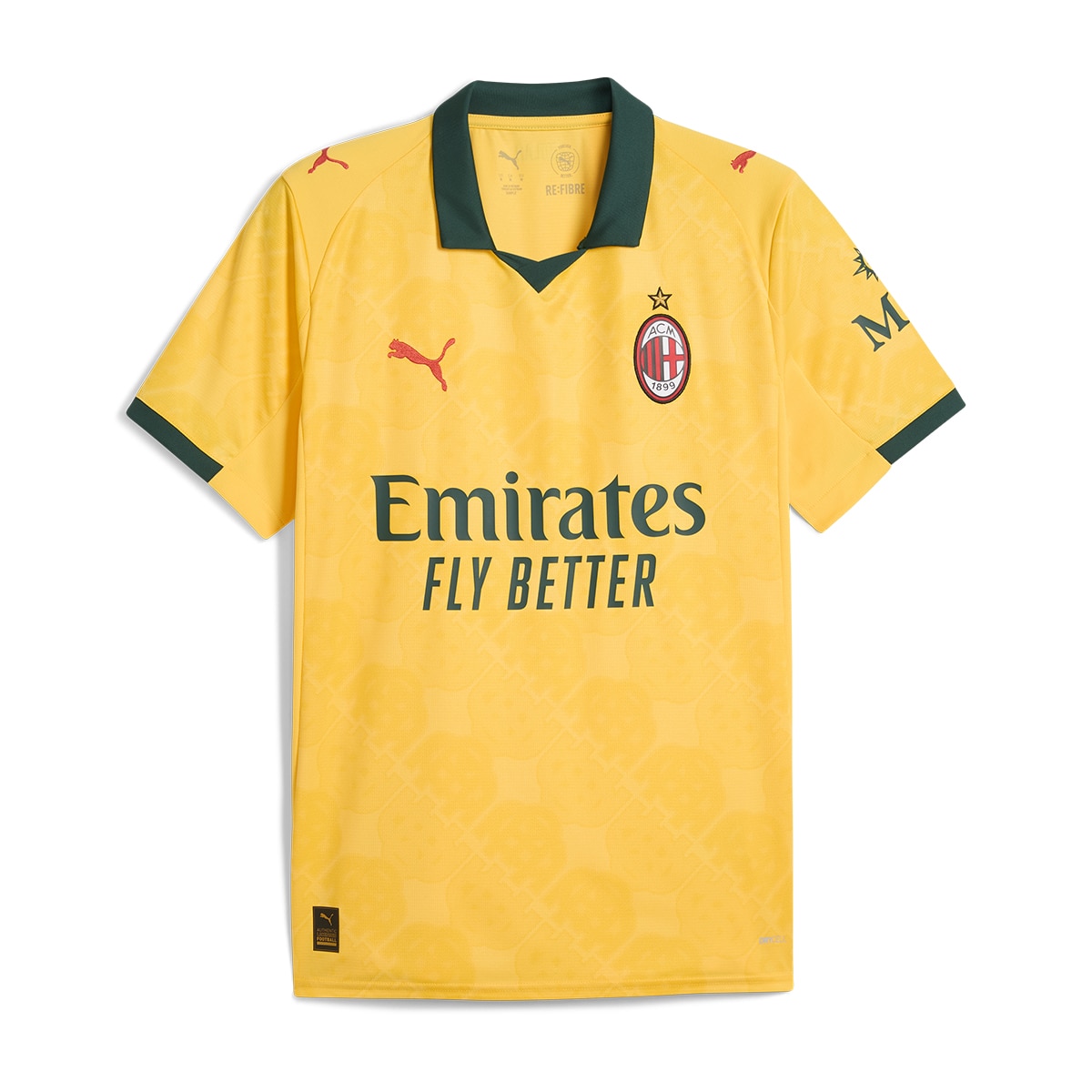 Puma - Camiseta de fútbol de Hombre ACM 3rd Jersey Replica Puma.