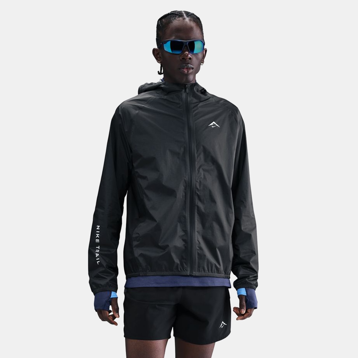 Nike - Chaqueta cortavientos de hombre Trailwind Waterproof Jkt Nike.