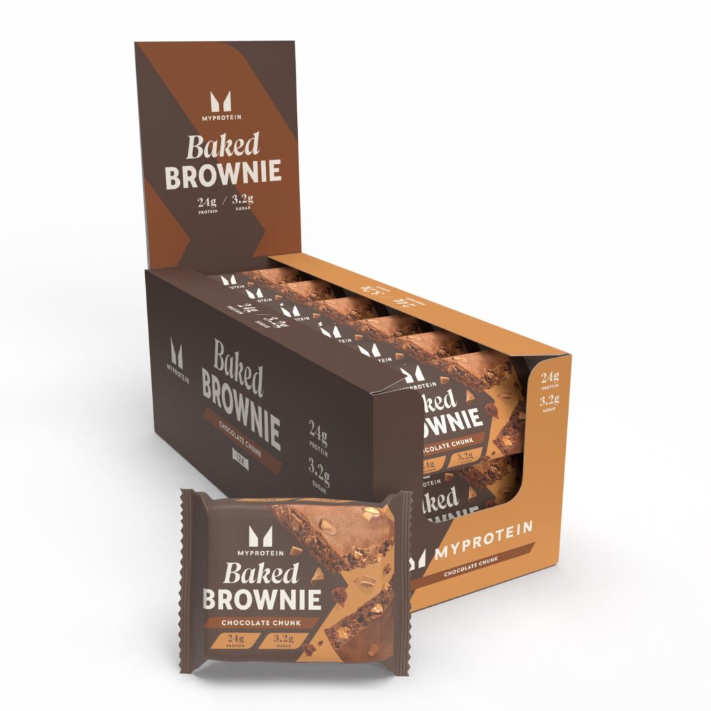 💪 Baked Brownie – 12 x 75g – Chocolate Chunk | Myprotein ES — 50% OFF