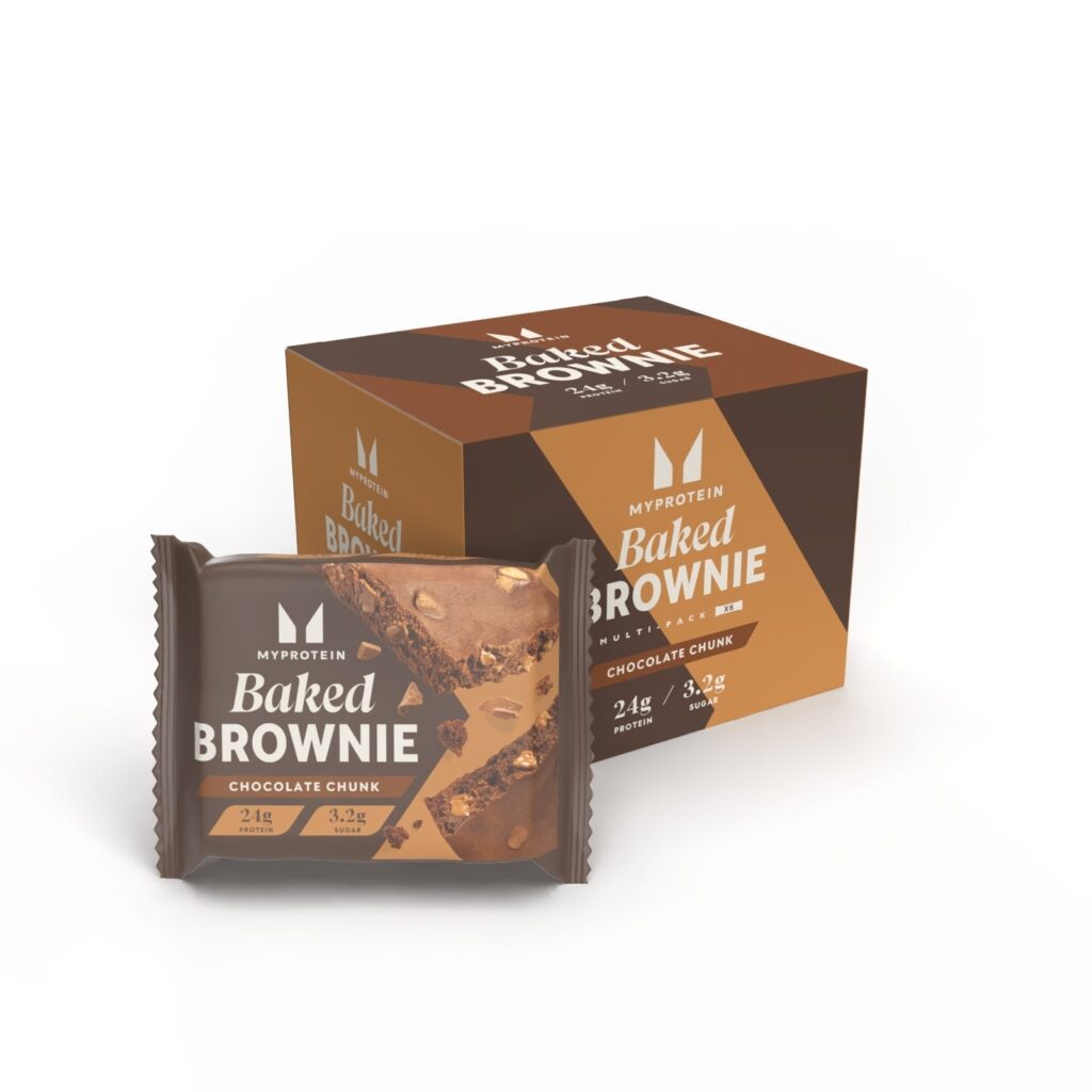 💪 Baked Brownie – 6 x 75g – Chocolate Chunk | Myprotein ES — 50% OFF