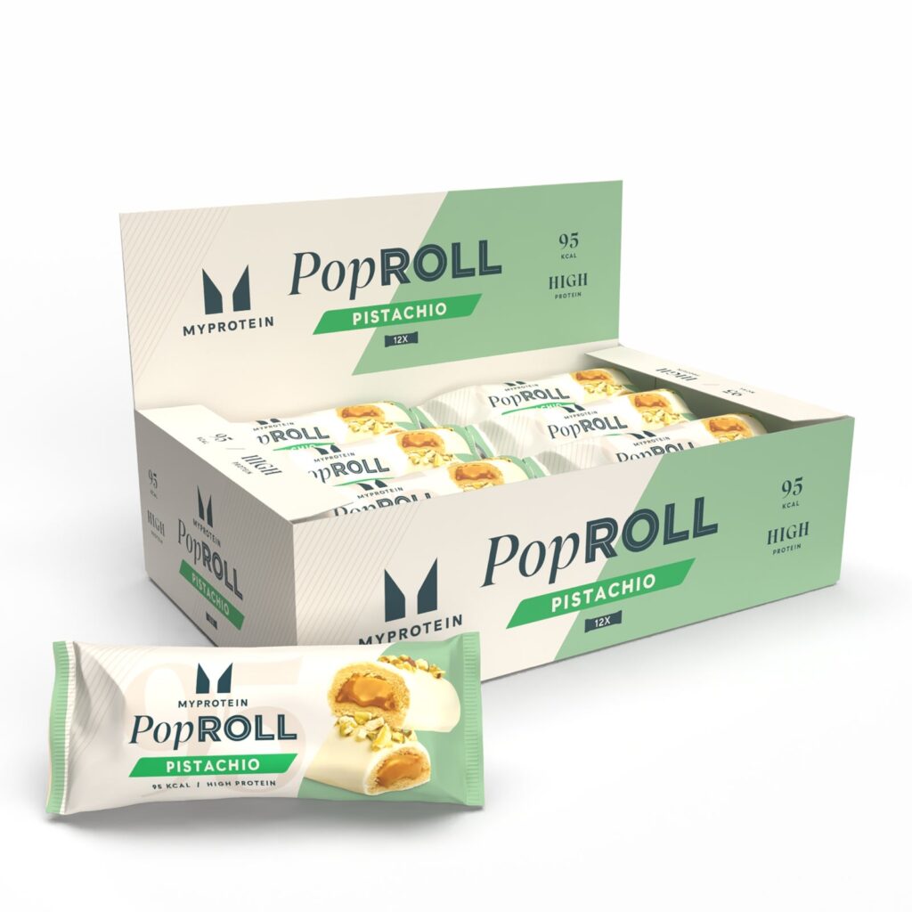 💪 Pop Rolls – 12 x 27g – Pistacho | Myprotein ES — 50% OFF