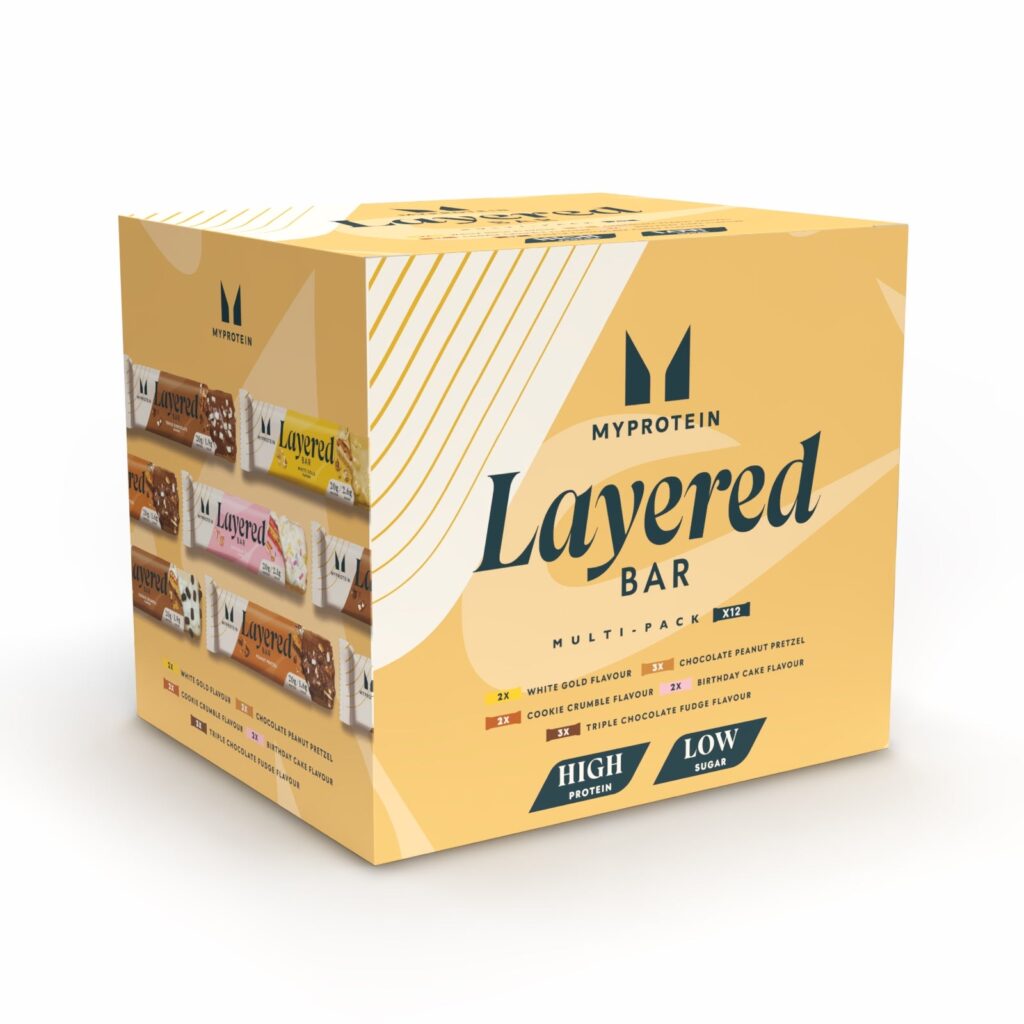💪 Caja variada de barritas Layered | Myprotein ES — 50% OFF