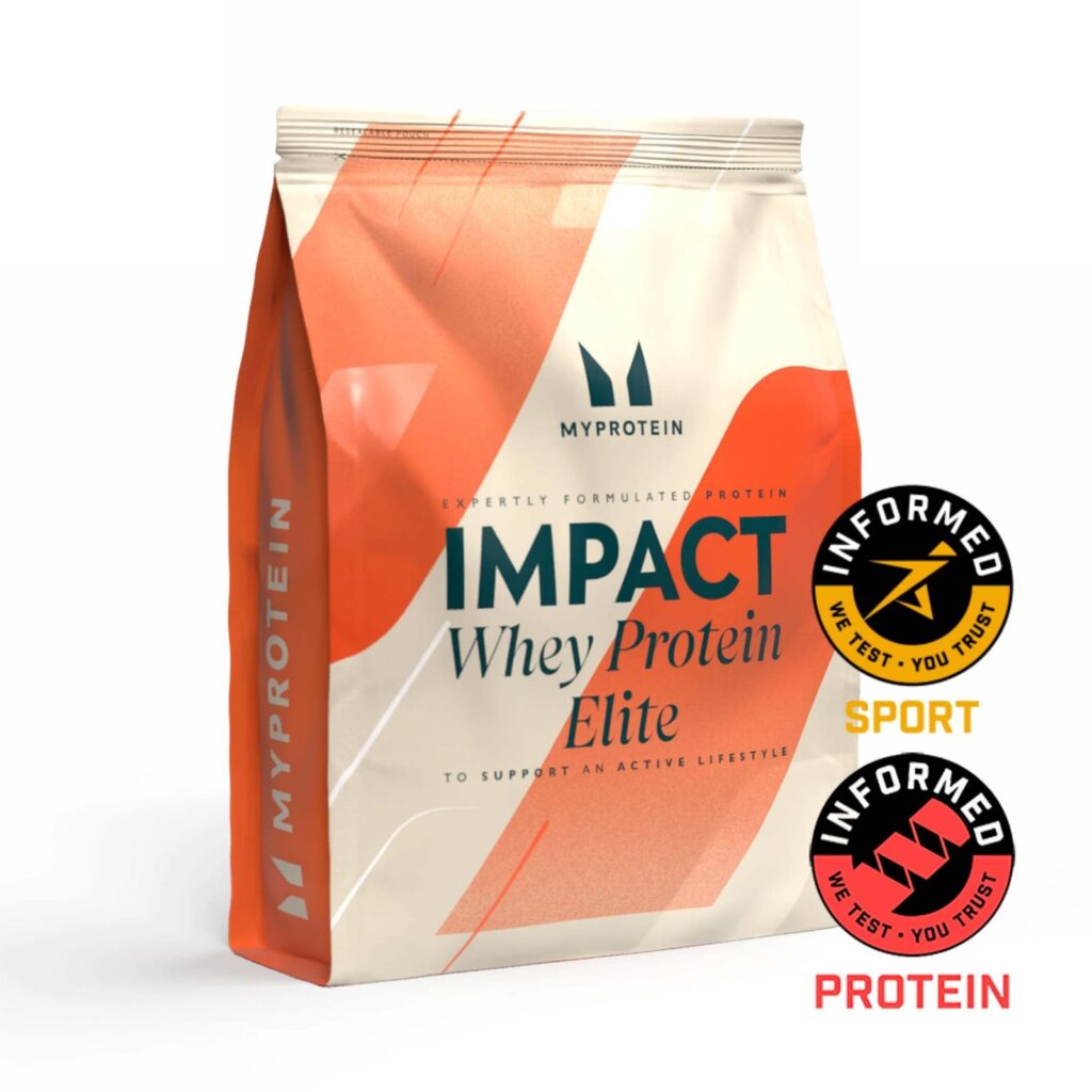 💪 Impact Whey Protein Elite – 1kg – Natural Strawberry (Informed Sport) | Myprotein ES — 50% OFF