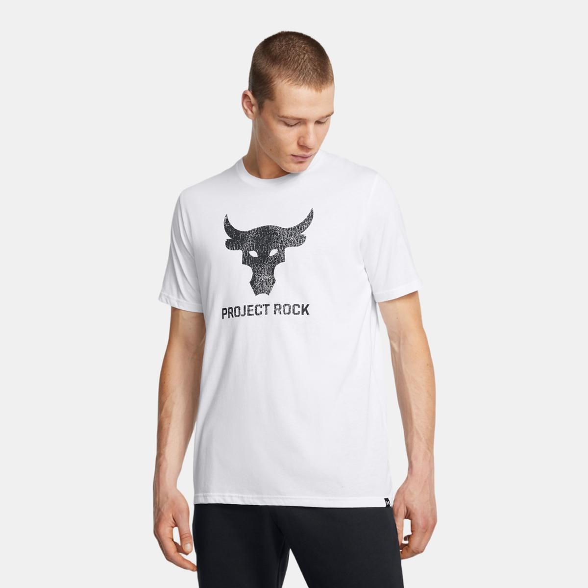 Under Armour - Camiseta de hombre Project Rock Payoff Graphc Ss-Wht Under Armour.