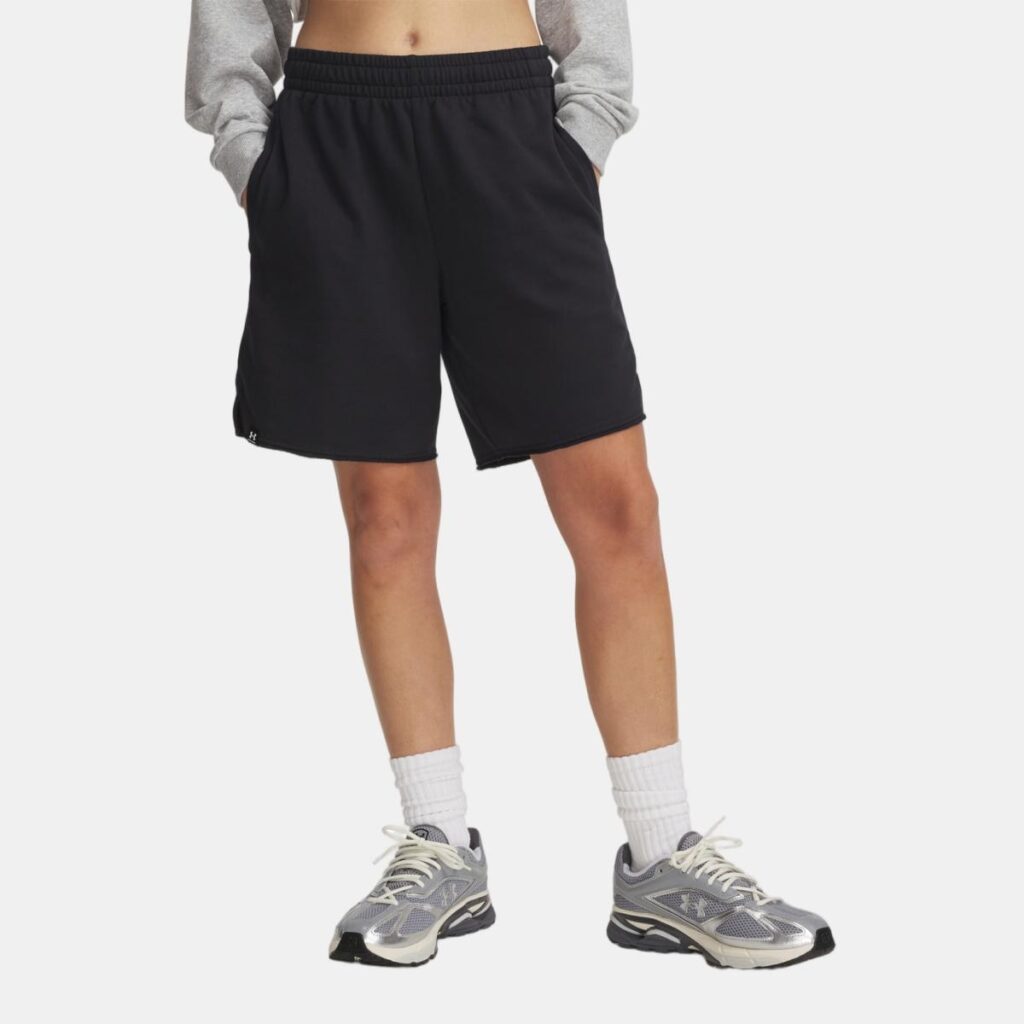 Under Armour – Pantalón corto de mujer Icon Terry Long Short Under Armour. | El Corte Inglés — Fitness y Deportes