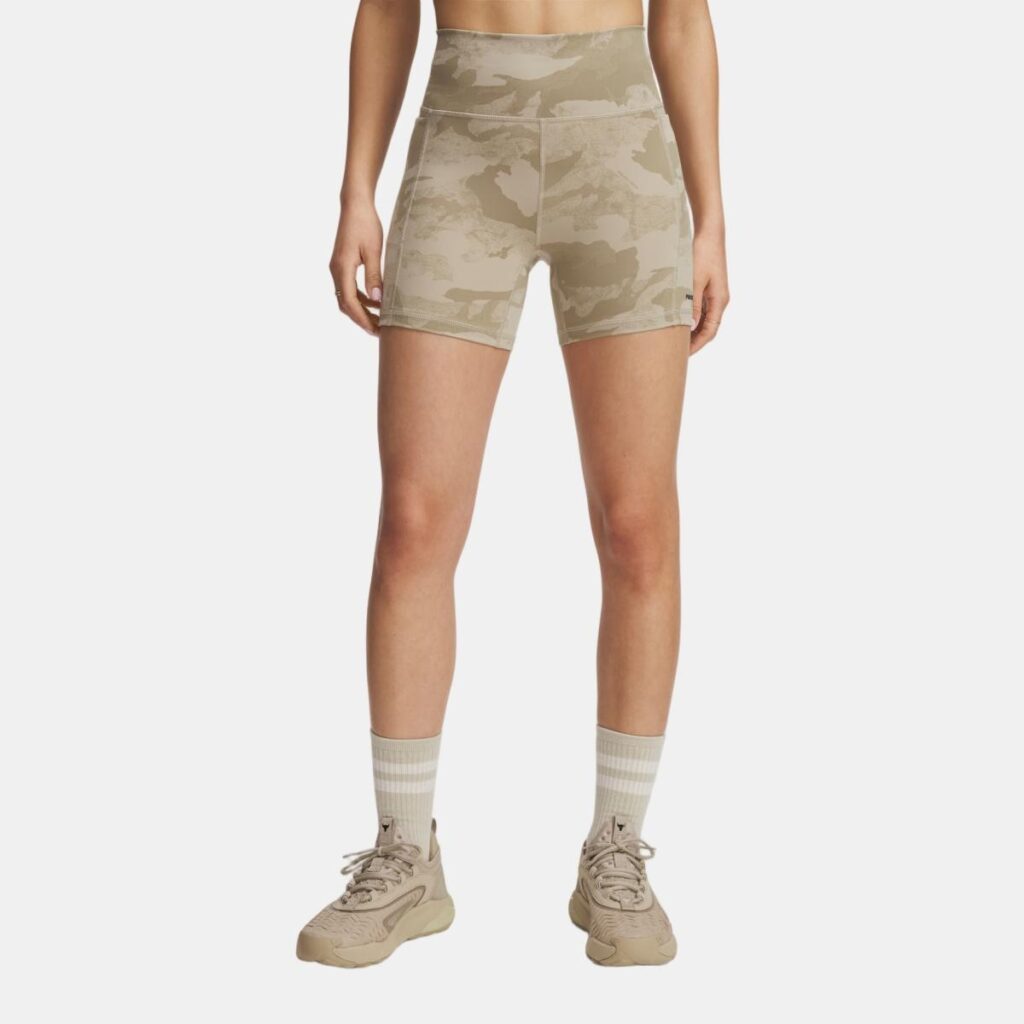 Under Armour – Malla corta de mujer Project Rock Middy Short Under Armour. | El Corte Inglés — Fitness y Deportes
