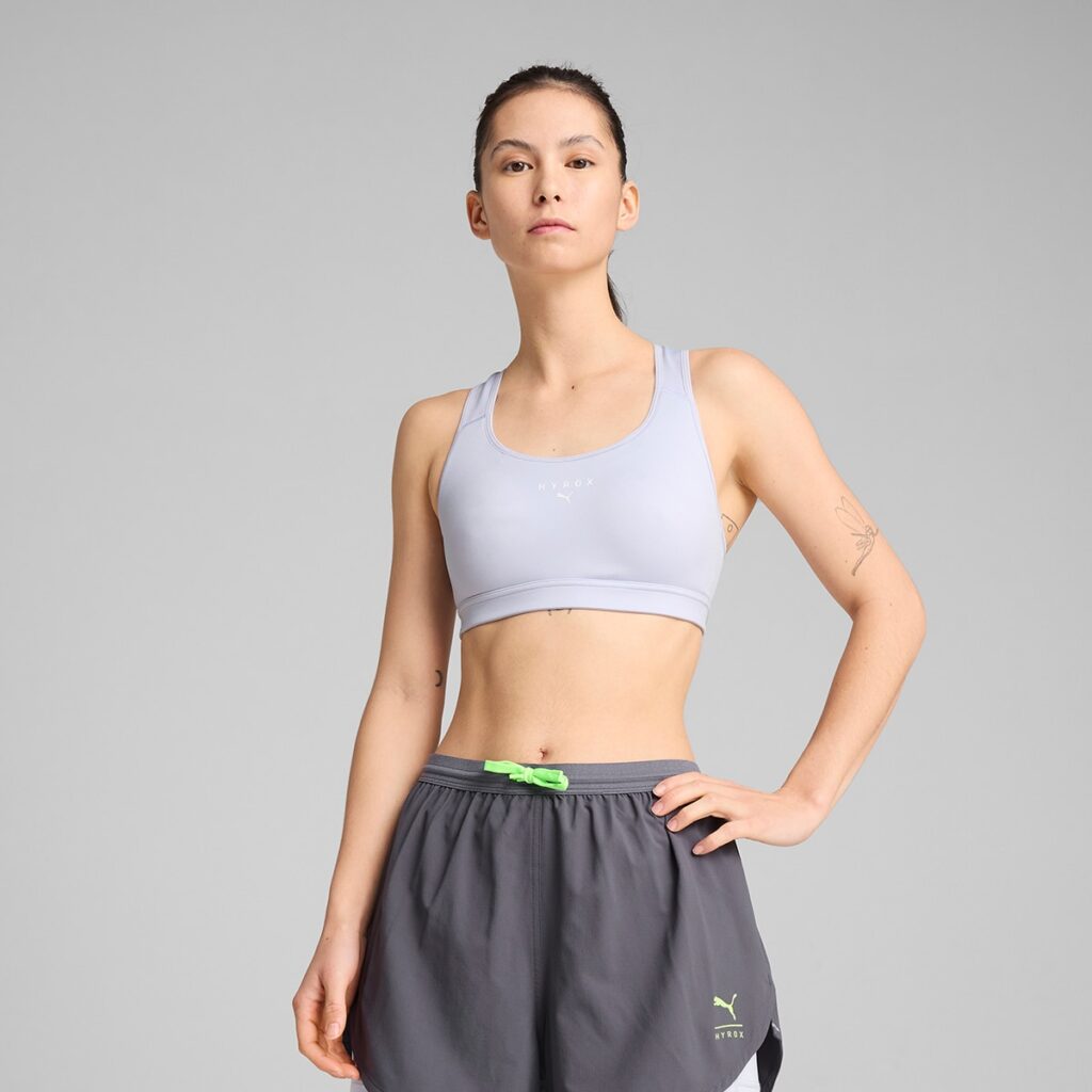 Puma – Sujetador deportivo de mujer W PUMA x HYROX Mid Impact Bra Puma. | El Corte Inglés — Fitness y Deportes
