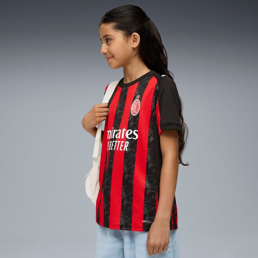 Puma – Camiseta de fútbol de Hombre ACM Home Jersey Replica Jr Puma. | El Corte Inglés — Fitness y Deportes