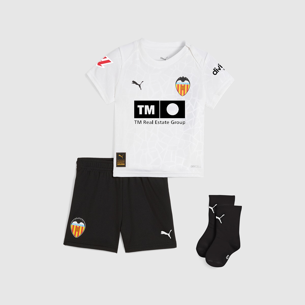 Puma - Camiseta de fútbol de Hombre VCF Home Minikit (S) Puma.