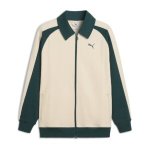 Puma – Chaqueta T7 Relaxed Wing Collar Jacquard Track DK Unisex Puma. | El Corte Inglés — Fitness y Deportes