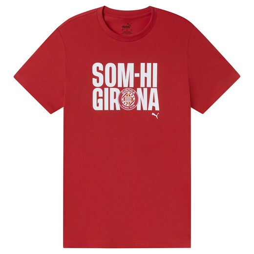 Puma – Camiseta unisex SOM-HI Tee Girona FC Puma. | El Corte Inglés — Fitness y Deportes
