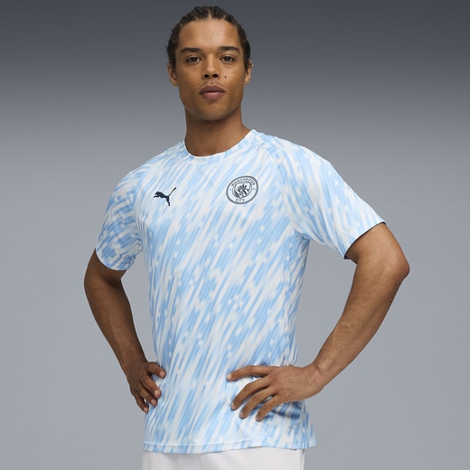 Puma – Camiseta de fútbol de Hombre MCFC Warm Up Jersey Puma. | El Corte Inglés — Fitness y Deportes