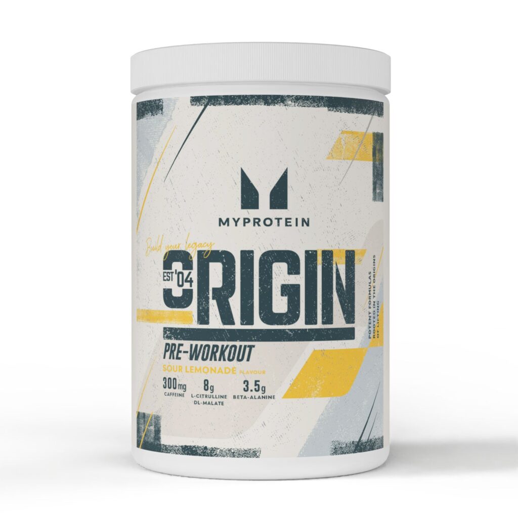💪 Origin Pre-Entreno – 30raciones – Sour Lemonade | Myprotein ES — 50% OFF