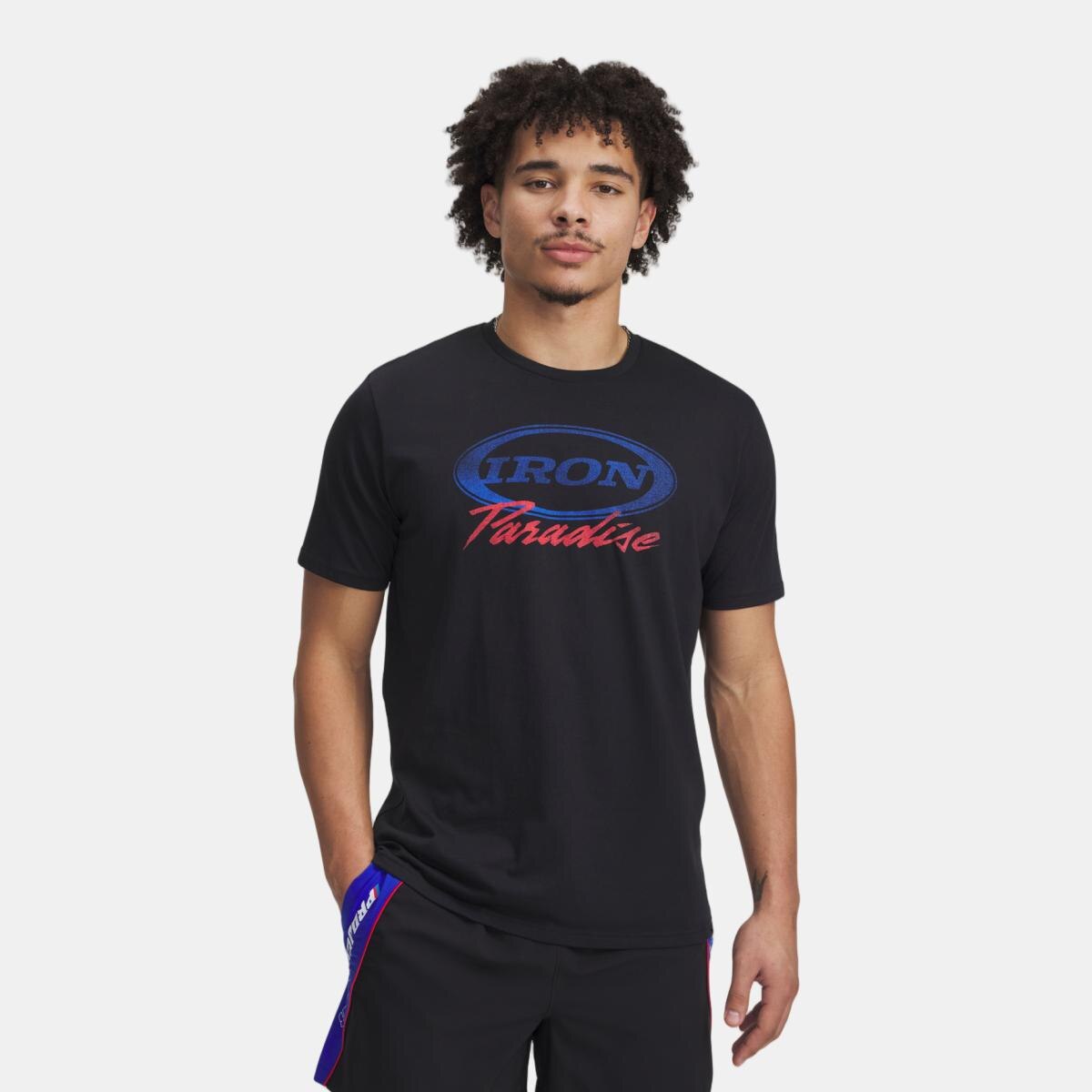 Under Armour - Camiseta de hombre Project Rock Iron SS Under Armour.