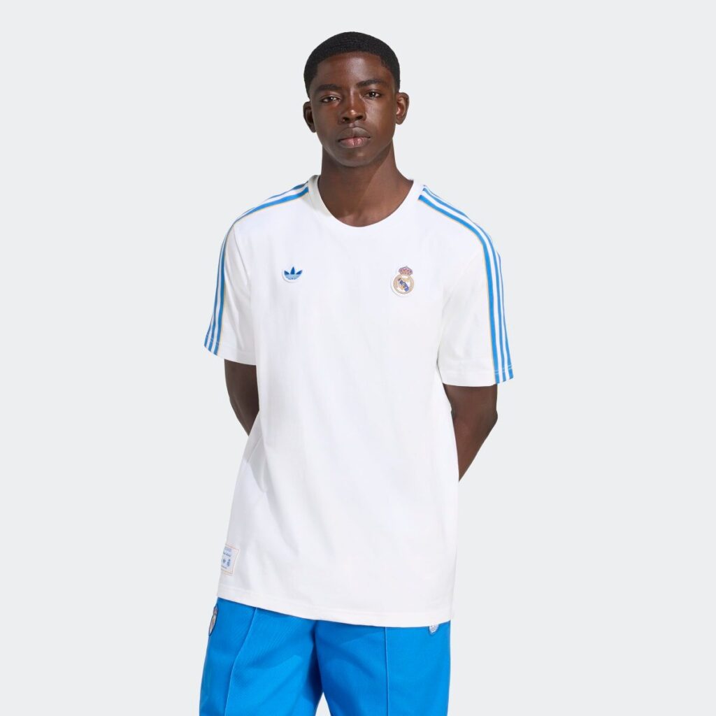 adidas – Camiseta de hombre Real Madrid CF Terrace Icons Adidas Originals. | El Corte Inglés — Fitness y Deportes