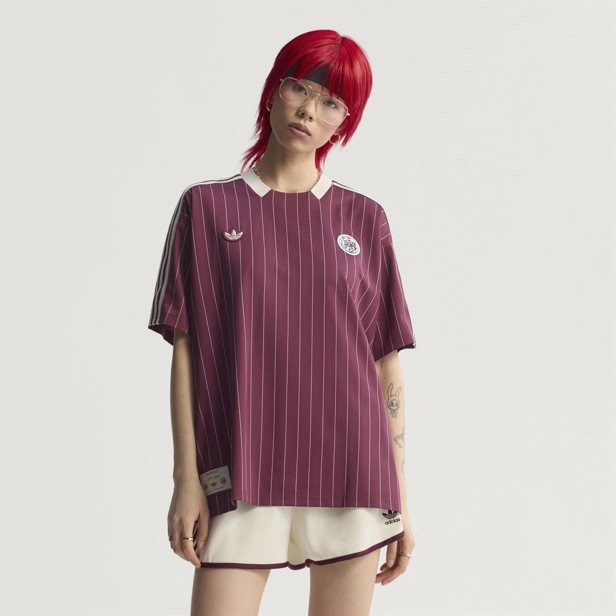 adidas - Camiseta de hombre Ajax Amsterdam 2025-2026 Terrace Icons Adidas.